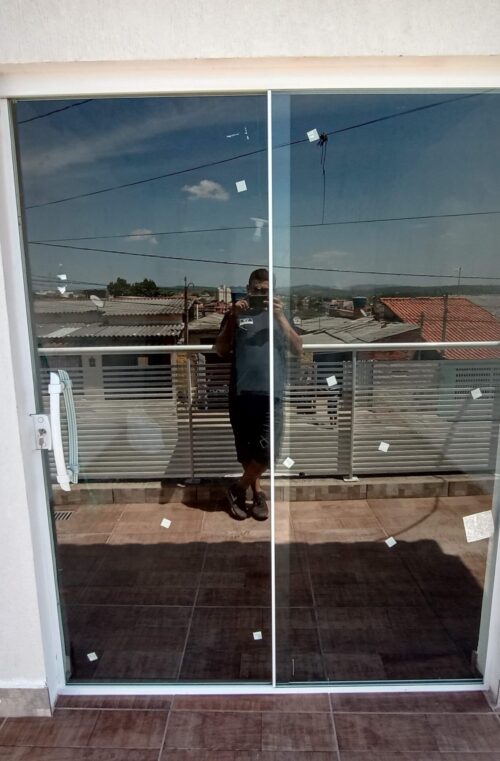 Porta de correr 2 folhas