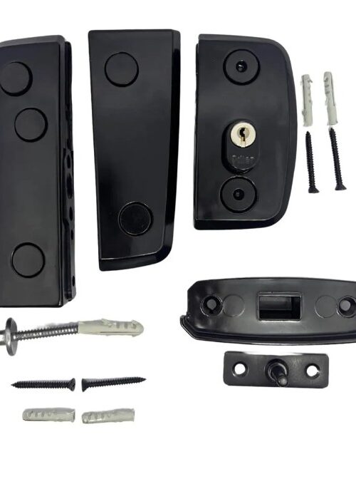 Kit 01 instalação porta pivotante de vidro
